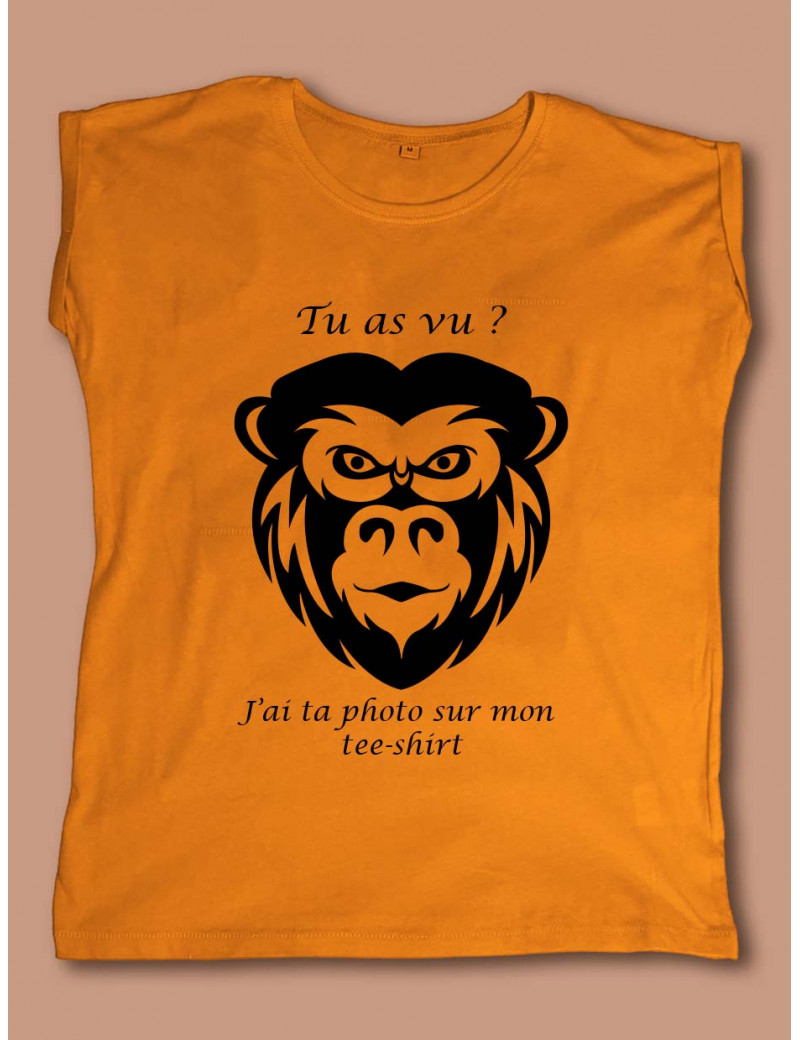 Le singe rigolo - tee shirt