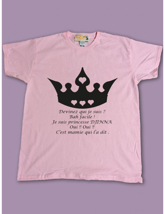 Devinez qui je suis? personnalisable - tee-shirt enfant