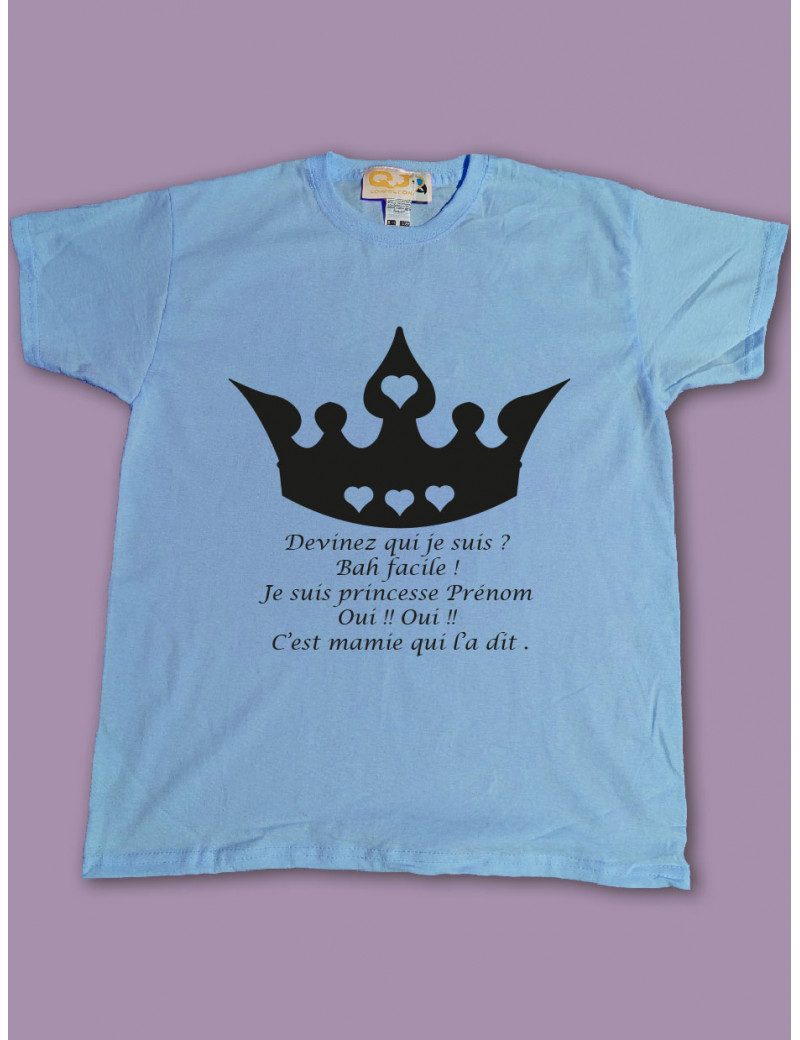 Devinez qui je suis? personnalisable - tee-shirt enfant 9-11 ans