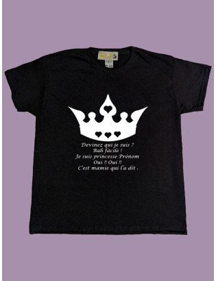 Devinez qui je suis? personnalisable - tee-shirt enfant 3-4 ans