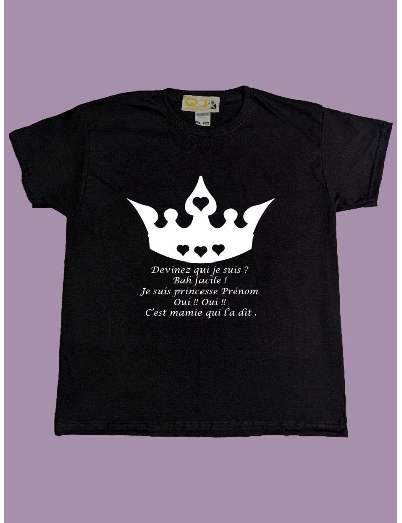 Devinez qui je suis? personnalisable - tee-shirt enfant 3-4 ans