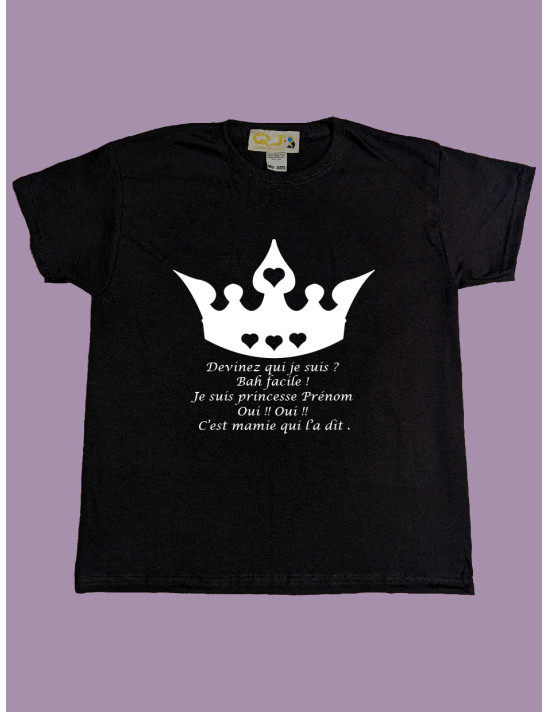 Devinez qui je suis? personnalisable - tee-shirt enfant 3-4 ans