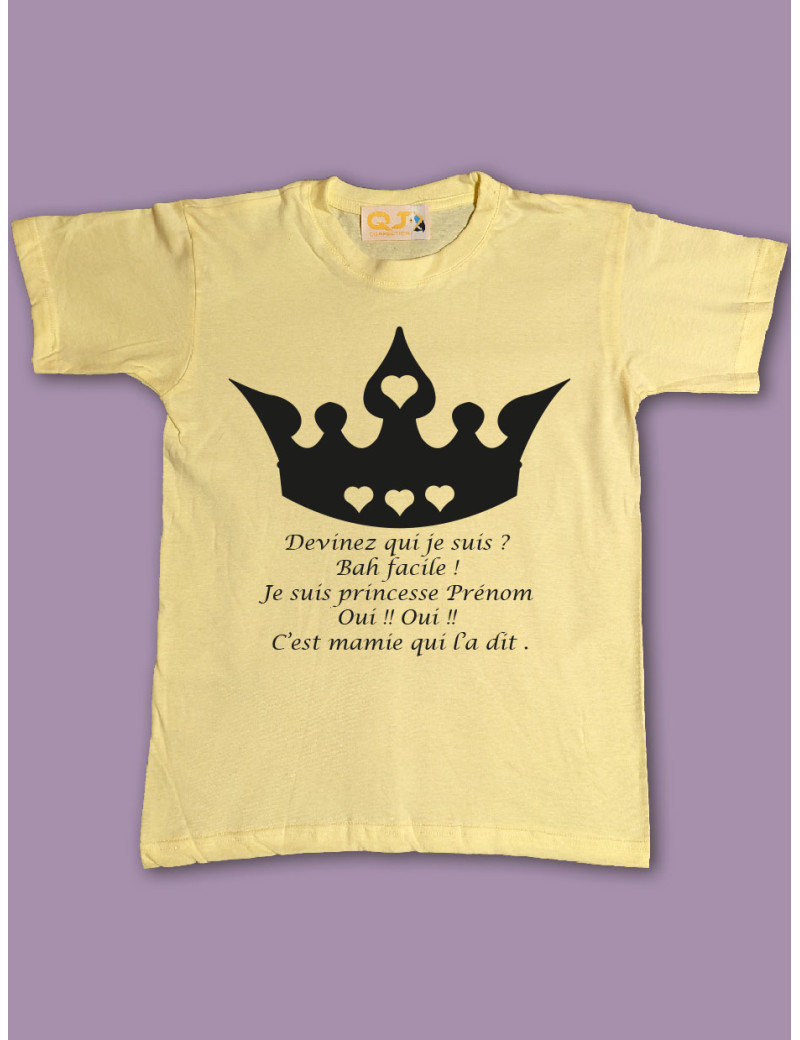Devinez qui je suis? personnalisable - tee-shirt enfant 9-11 ans