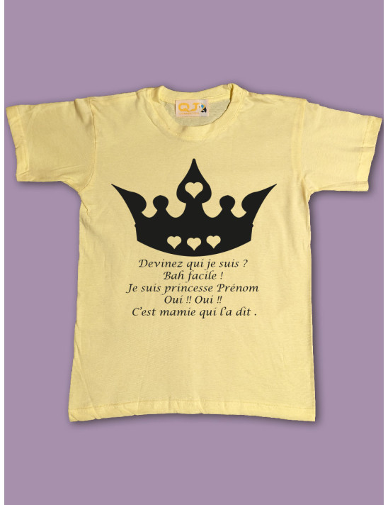 Devinez qui je suis? personnalisable - tee-shirt enfant 9-11 ans