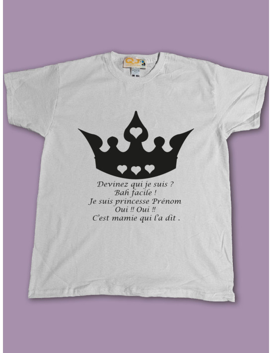 Devinez qui je suis? personnalisable - tee-shirt enfant 14-15 ans Devinez qui je suis? personnalisable - tee-shirt enfant 14-15 ans
