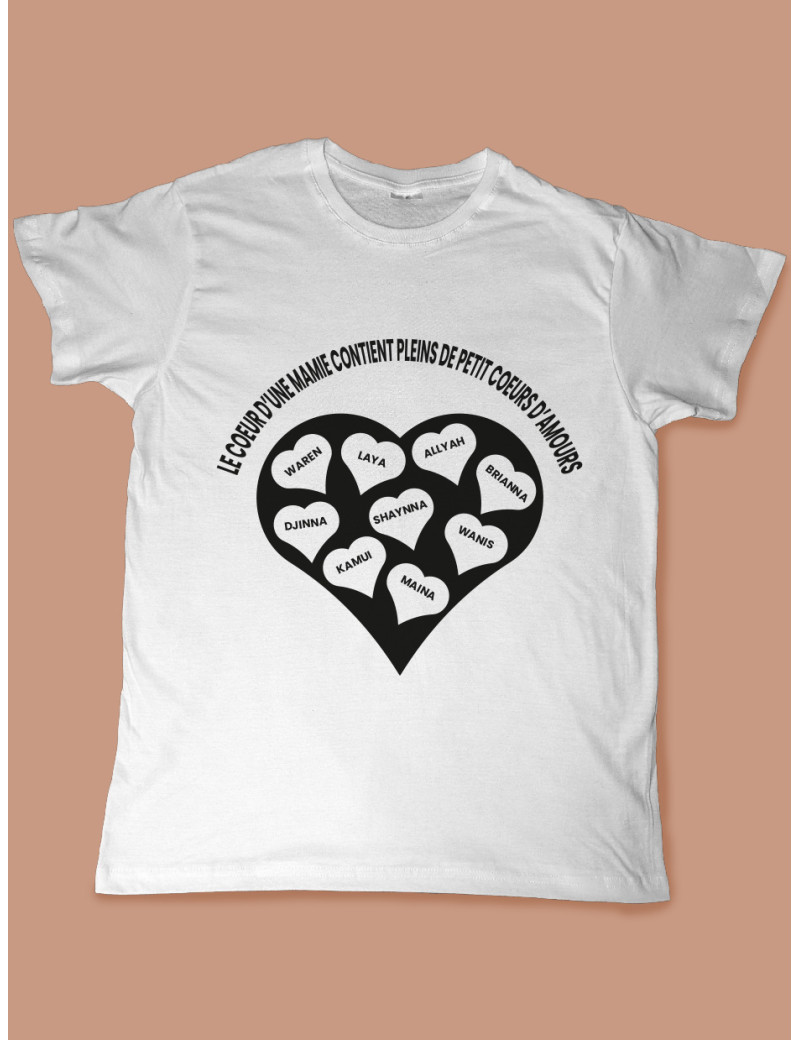 TEE SHIRT PERSONNALISE " PETITS ENFANTS"2