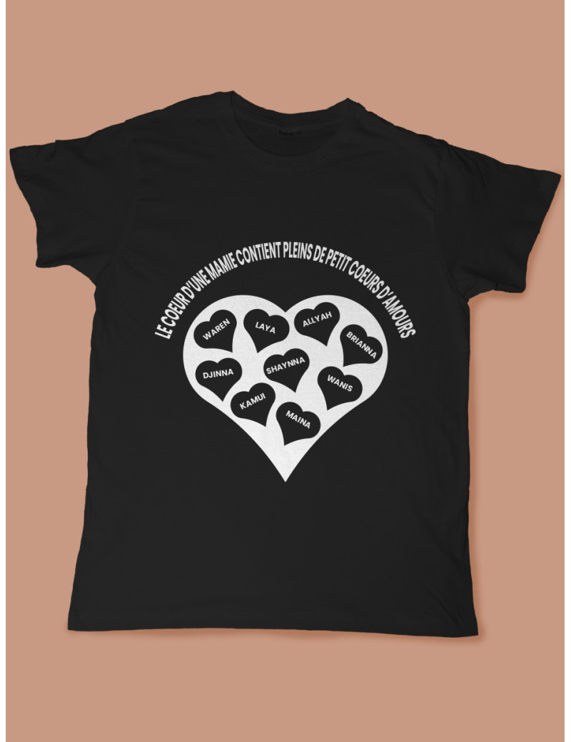TEE SHIRT PERSONNALISE " PETITS ENFANTS"2