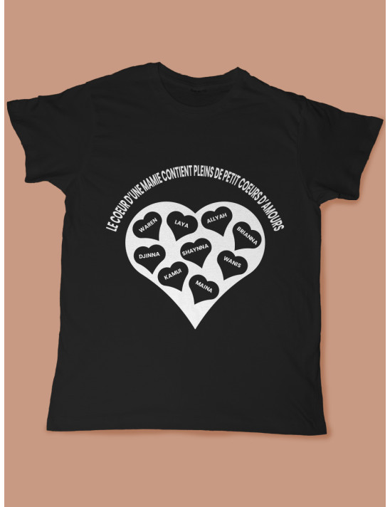 TEE SHIRT PERSONNALISE " PETITS ENFANTS"2