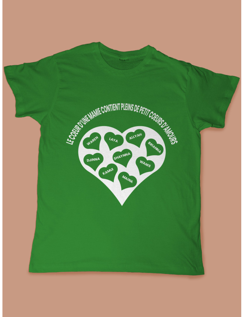 TEE SHIRT PERSONNALISE " PETITS ENFANTS"2