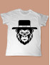 Le singe rigolo avec son chapeau personnalisable tee-shirt 3