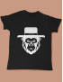 Le singe rigolo avec son chapeau personnalisable tee-shirt 3