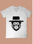 Le singe rigolo avec son chapeau personnalisable tee-shirt 4