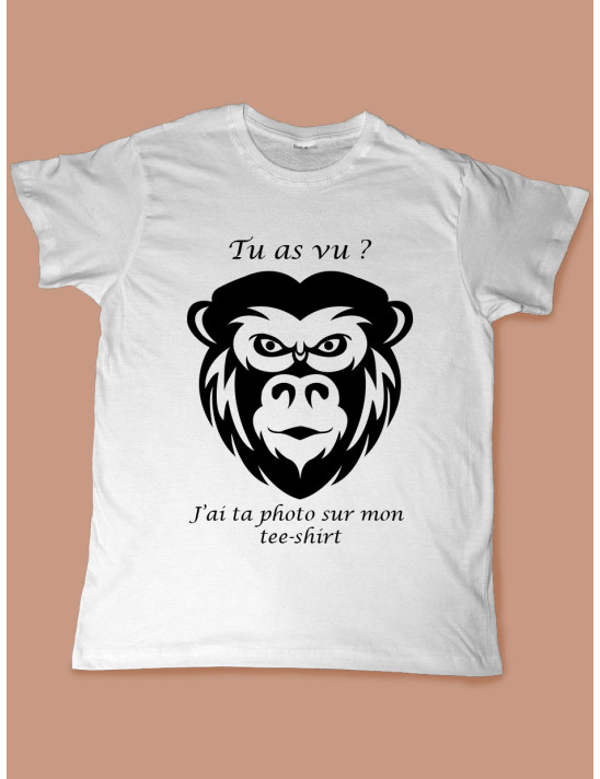 Le singe rigolo - tee shirt 3