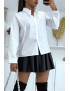 Chemise blanche classique en coton - 5