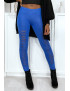 Legging royal effilé à l'avant et doublé en dentelle - 2