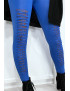 Legging royal effilé à l'avant et doublé en dentelle - 4