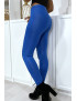 Legging royal effilé à l'avant et doublé en dentelle - 7