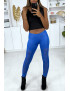 Legging royal effilé à l'avant et doublé en dentelle - 11