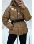 Superbe doudoune camel matelassé 4 en 1 - 6
