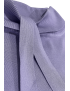 Ensemble pull col roulé tombant over size et palazzo violet - 1