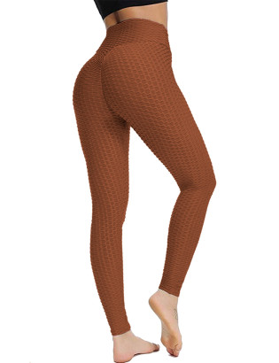 Legging Push Up cognac très fashion. Le best seller du moment - 2