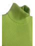 Ensemble pull col roulé over size et jegging en maille côtelé extensible pistache - 2