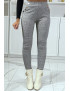 Pantalon canard motif carreaux avec poches et boutons - 2