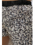 Mini short noir leopard en sequins - 7