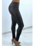 Legging noir effet 3D motif Python - 5