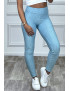 Legging push-up turquoise anti cellulite effet minceur - 6