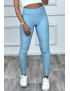 Legging push-up turquoise anti cellulite effet minceur - 7