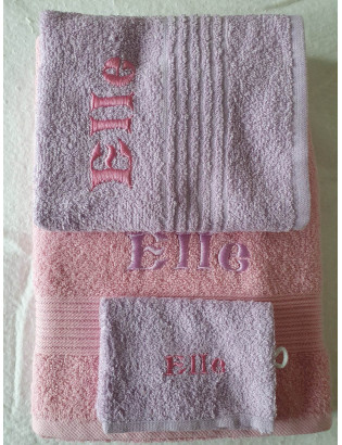 copy of SET DE BAIN PERSONNALISE "LUI" EN MARRON